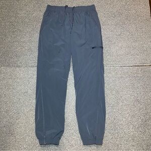 Eddie Bauer Fleece Lined Cargo Jogger Pants Womens 8 Gray Flexion Polar  Casual